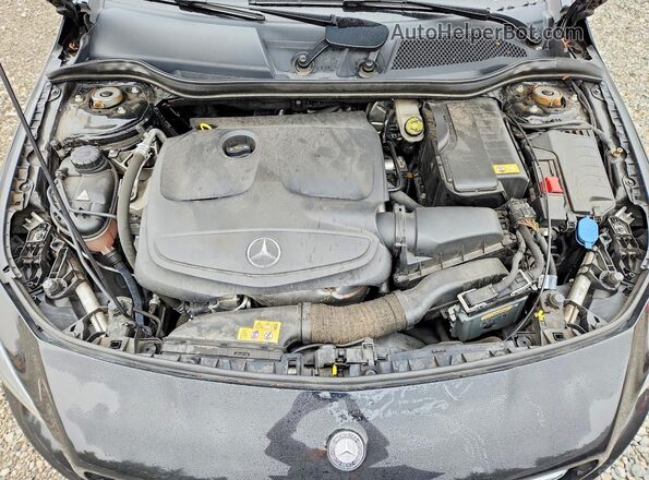 WDDSJ4GBXGN358410 2016 MERCEDES-BENZ CLA-CLASS Black უკანა სალონის ხედი
