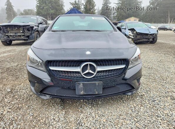 WDDSJ4GBXGN358410 2016 MERCEDES-BENZ CLA-CLASS Black წინა ხედი