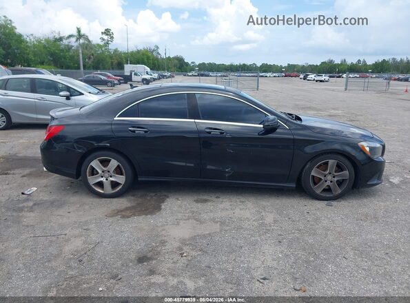 WDDSJ4GBXGN390063 2016 MERCEDES-BENZ CLA 250 Черный Вид задней части салона
