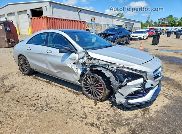 WDDSJ5CB4HN430134 2017 MERCEDES-BENZ CLA-CLASS Silver Передня права чверть