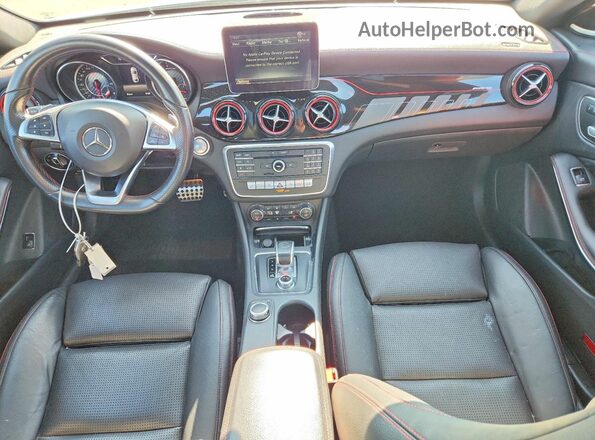 WDDSJ5CB4HN430134 2017 MERCEDES-BENZ CLA-CLASS Silver Вид панелі приладів
