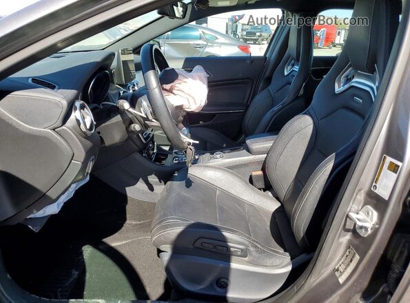 WDDTG5CB4JJ460184 2018 MERCEDES-BENZ GLA Gray Widok wnętrza z przodu