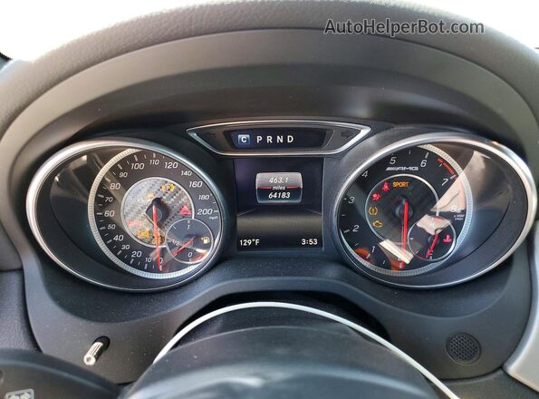 WDDTG5CB4JJ460184 2018 MERCEDES-BENZ GLA Gray Widok zestawu wskaźników