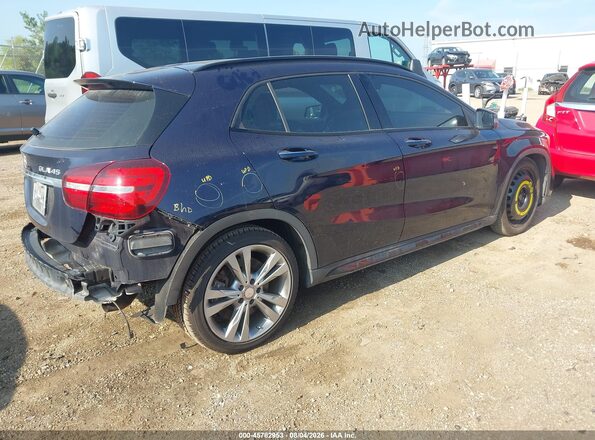 WDDTG5CBXJJ468810 2018 MERCEDES-BENZ AMG GLA 45 Синий Задняя правая четверть