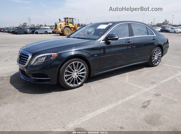 WDDUG6DB2GA275309 2016 MERCEDES-BENZ S 550 PLUG-IN HYBRID Gray Передня ліва чверть