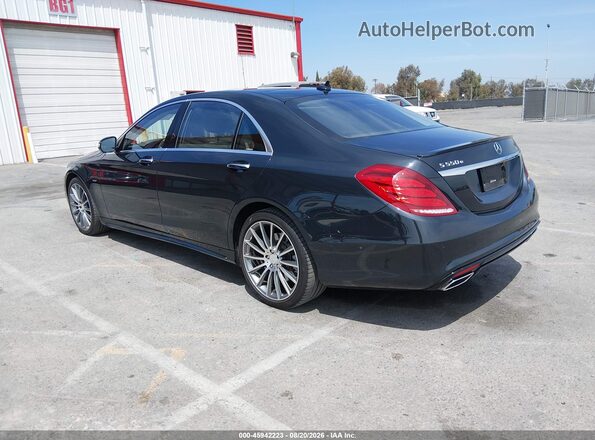 WDDUG6DB2GA275309 2016 MERCEDES-BENZ S 550 PLUG-IN HYBRID Gray Задня ліва чверть