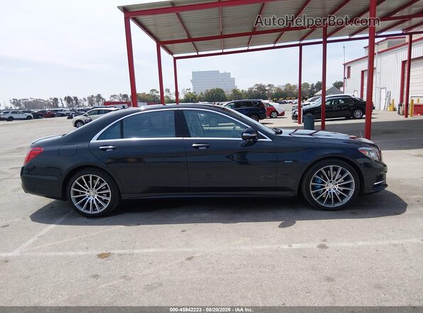WDDUG6DB2GA275309 2016 MERCEDES-BENZ S 550 PLUG-IN HYBRID Gray Вид задньої частини салону