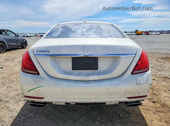 WDDUG6DB8HA317189 2017 MERCEDES-BENZ S White უკანა ხედი