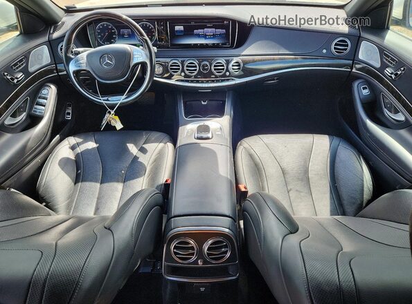 WDDUG6DB8HA317189 2017 MERCEDES-BENZ S White წინა პანელის ხედი