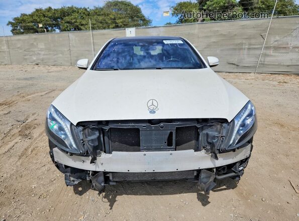 WDDUG6DB8HA317189 2017 MERCEDES-BENZ S White წინა ხედი