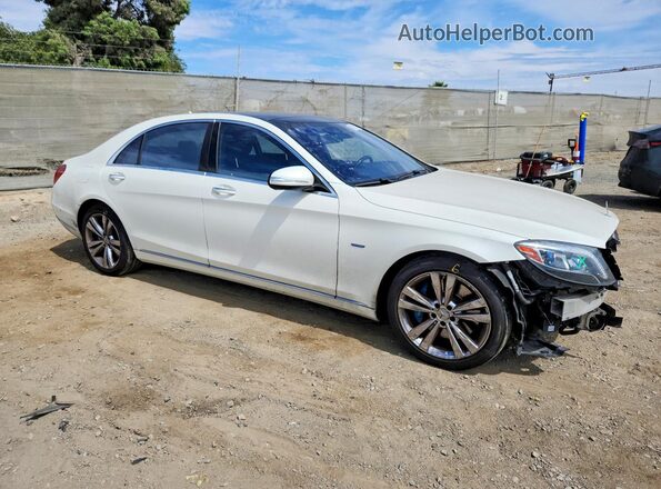 WDDUG6DB8HA317189 2017 MERCEDES-BENZ S White წინა მარჯვენა