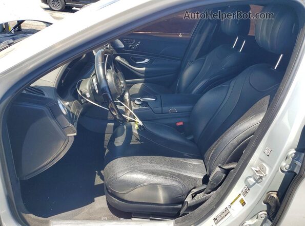 WDDUG6EB1JA373589 2018 MERCEDES-BENZ S Silver Սալոնի դիմացի տեսք