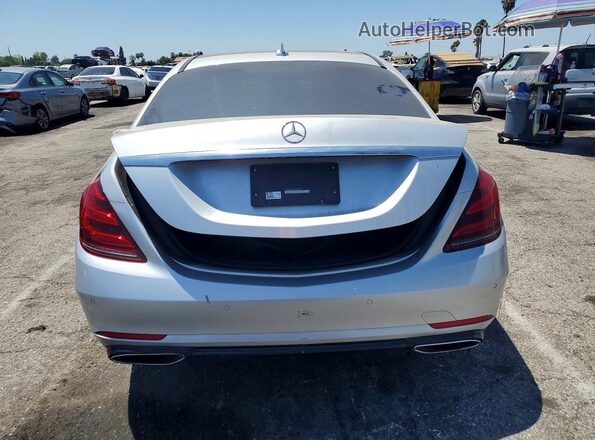 WDDUG6EB1JA373589 2018 MERCEDES-BENZ S Silver Հետևի տեսք