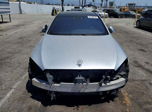 WDDUG6EB1JA373589 2018 MERCEDES-BENZ S Silver Դիմացի տեսք