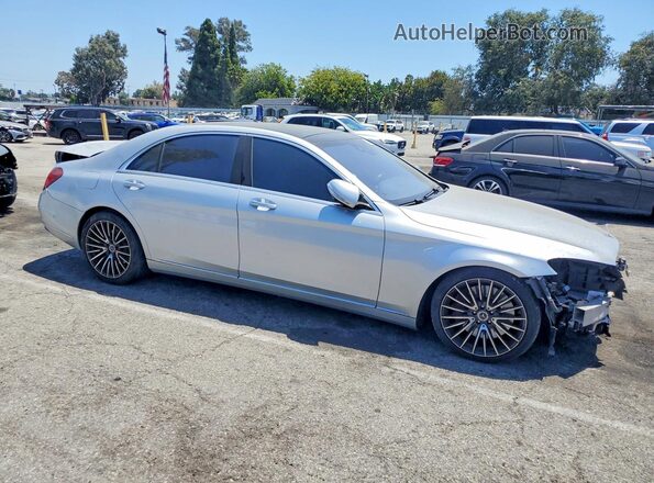 WDDUG6EB1JA373589 2018 MERCEDES-BENZ S Silver Առջևի աջ
