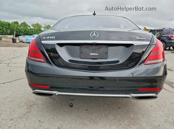 WDDUG6EB1KA455193 2019 MERCEDES-BENZ S Черный Вид сзади