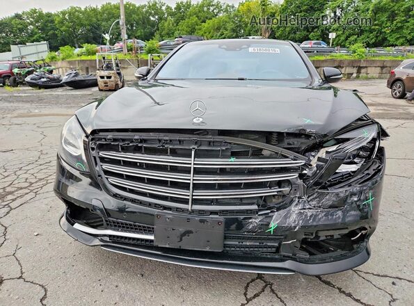 WDDUG6EB1KA455193 2019 MERCEDES-BENZ S Черный Вид спереди