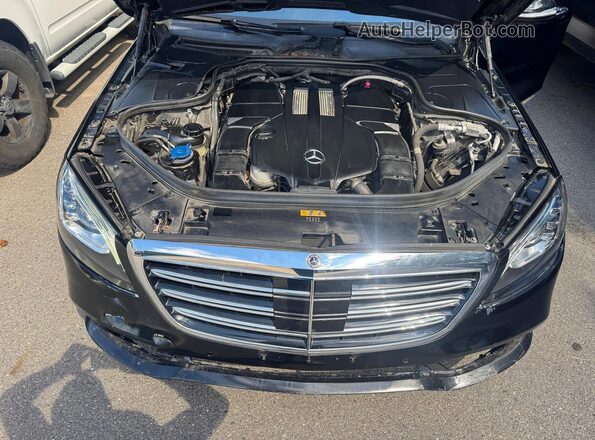 WDDUG6EB4KA444561 2019 MERCEDES-BENZ S Black წინა სალონის ხედი