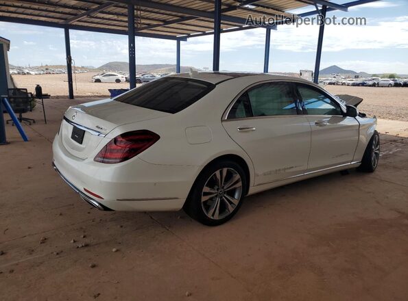 WDDUG6EB6JA356402 2018 MERCEDES-BENZ S White Հետևի աջ