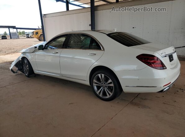 WDDUG6EB6JA356402 2018 MERCEDES-BENZ S White Հետևի ձախ