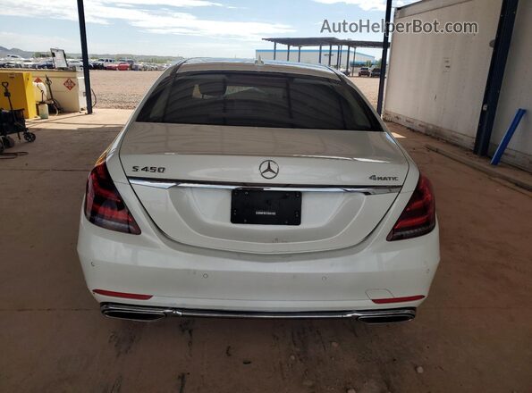 WDDUG6EB6JA356402 2018 MERCEDES-BENZ S White Հետևի տեսք