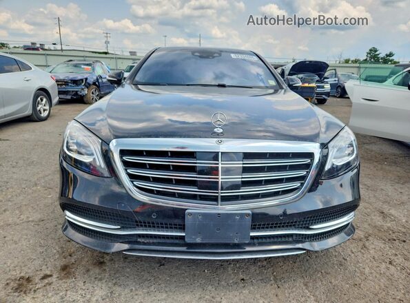 WDDUG6EB9KA445172 2019 MERCEDES-BENZ S Black Widok z przodu