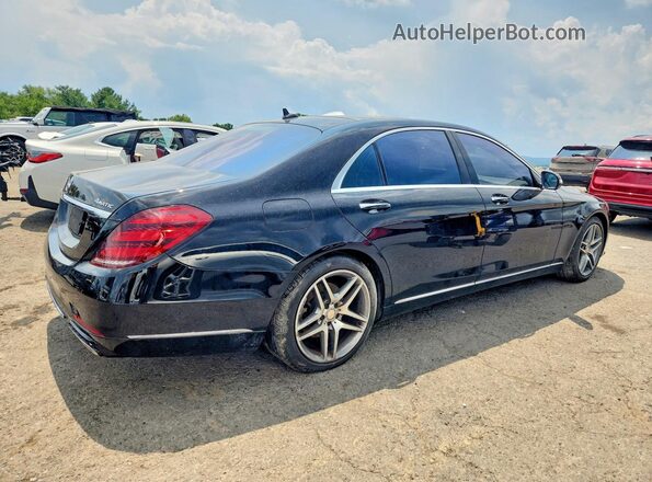 WDDUG6EB9KA445172 2019 MERCEDES-BENZ S Black Tył prawy