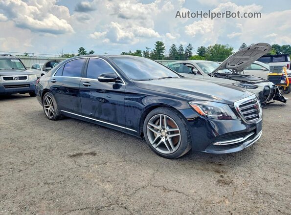 WDDUG6EB9KA445172 2019 MERCEDES-BENZ S Black Przód prawy