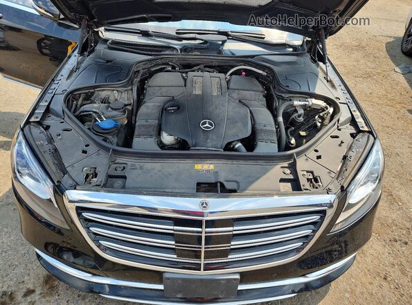 WDDUG6EB9KA445172 2019 MERCEDES-BENZ S Black Widok wnętrza z tyłu