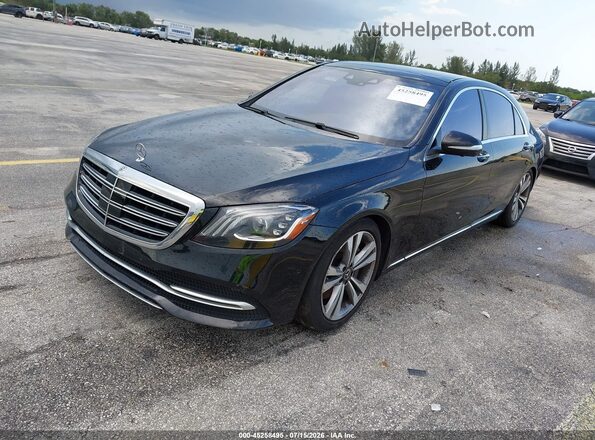 WDDUG6EBXLA510077 2020 MERCEDES-BENZ S-CLASS Black Przód lewy