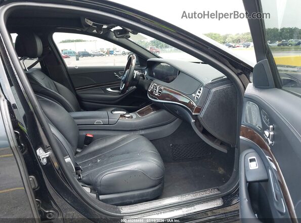 WDDUG6EBXLA510077 2020 MERCEDES-BENZ S-CLASS Black Widok wnętrza z przodu