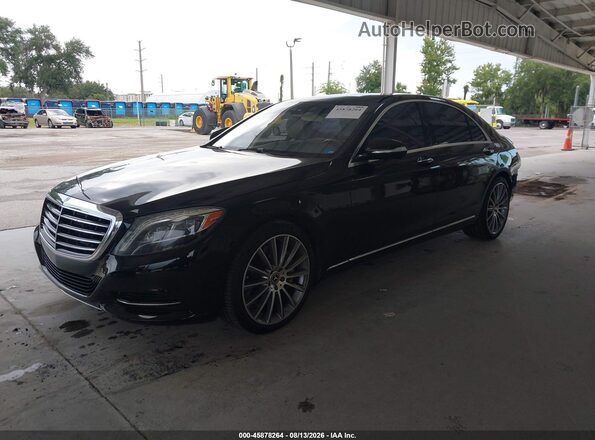 WDDUG8CB1GA231346 2016 MERCEDES-BENZ S-CLASS Black Передня ліва чверть