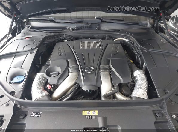 WDDUG8CB1GA231346 2016 MERCEDES-BENZ S-CLASS Black Вид ззаду