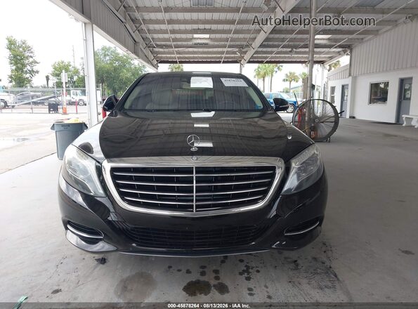 WDDUG8CB1GA231346 2016 MERCEDES-BENZ S-CLASS Black Вид задньої частини салону