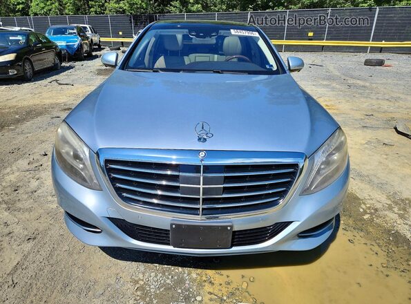 WDDUG8CB2GA209615 2016 MERCEDES-BENZ S Silver Դիմացի տեսք