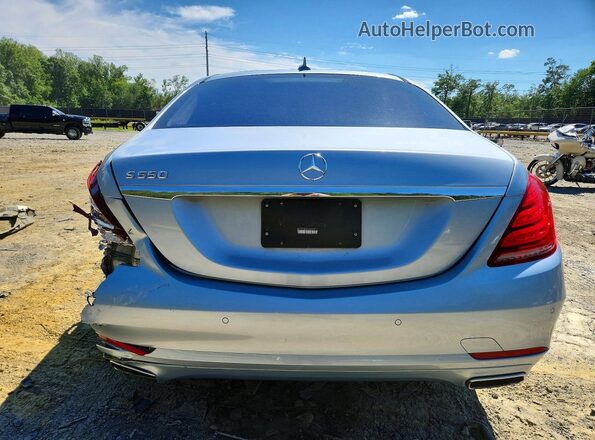 WDDUG8CB2GA209615 2016 MERCEDES-BENZ S Silver Հետևի տեսք