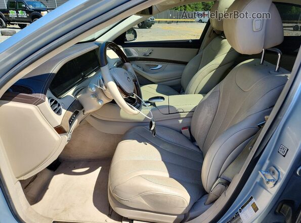 WDDUG8CB2GA209615 2016 MERCEDES-BENZ S Silver Սալոնի դիմացի տեսք