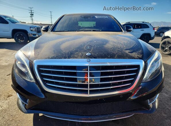 WDDUG8CB2GA241027 2016 MERCEDES-BENZ S Black Vista frontal