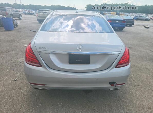 WDDUG8CB2HA291136 2017 MERCEDES-BENZ S Silver უკანა ხედი