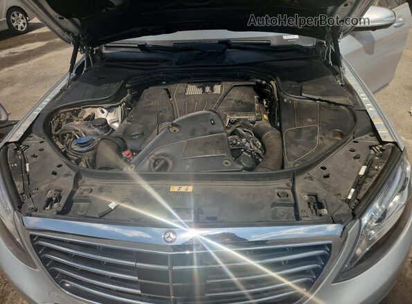 WDDUG8CB2HA291136 2017 MERCEDES-BENZ S Silver უკანა სალონის ხედი