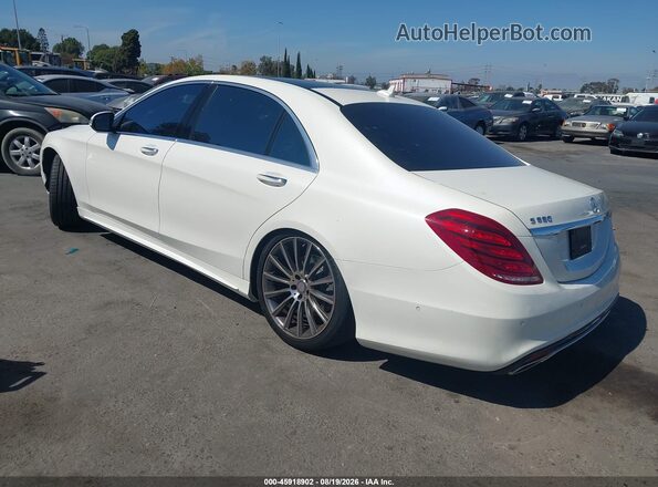 WDDUG8CB3GA234894 2016 MERCEDES-BENZ S-CLASS White Tył lewy