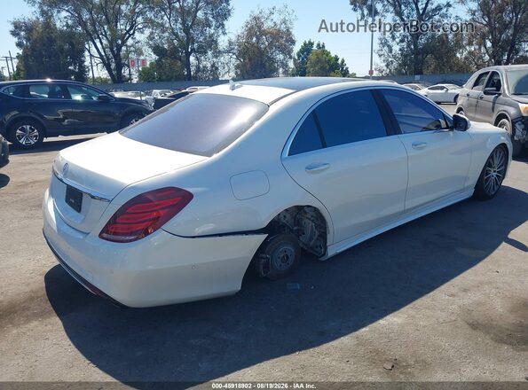WDDUG8CB3GA234894 2016 MERCEDES-BENZ S-CLASS White Tył prawy