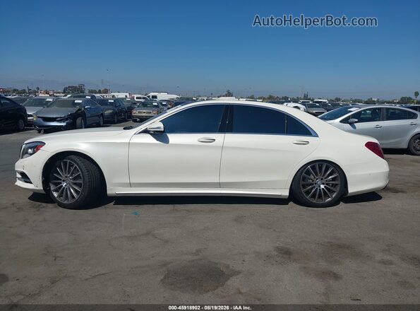 WDDUG8CB3GA234894 2016 MERCEDES-BENZ S-CLASS White 