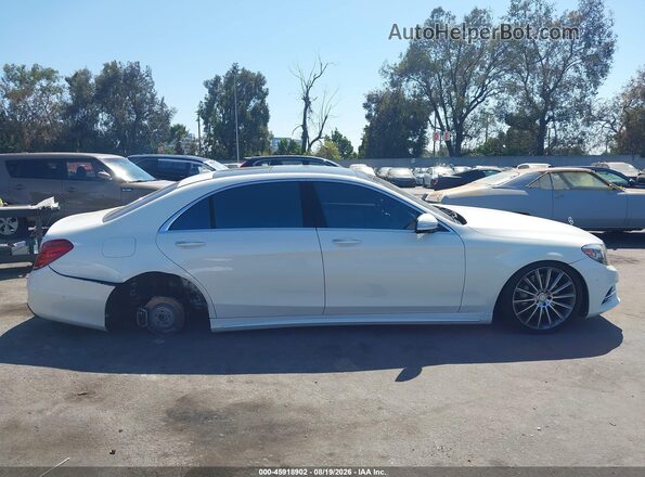 WDDUG8CB3GA234894 2016 MERCEDES-BENZ S-CLASS White Widok wnętrza 360 stopni