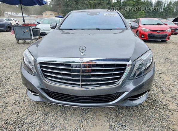 WDDUG8CB3HA301107 2017 MERCEDES-BENZ S Gray Դիմացի տեսք