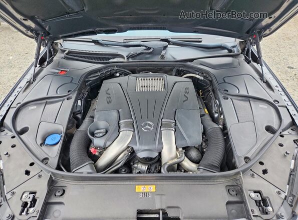 WDDUG8CB3HA301107 2017 MERCEDES-BENZ S Gray Սալոնի հետևի տեսք