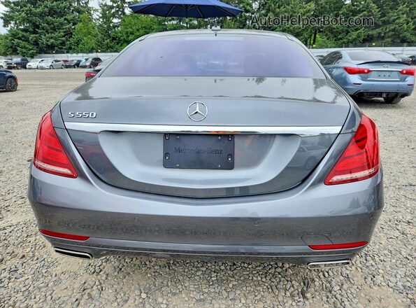 WDDUG8CB3HA301107 2017 MERCEDES-BENZ S Gray Հետևի տեսք