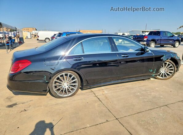 WDDUG8CB4HA321964 2017 MERCEDES-BENZ S Черный Задняя правая четверть