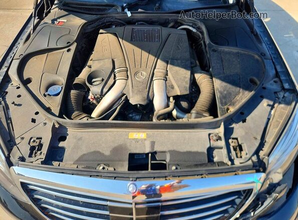 WDDUG8CB4HA321964 2017 MERCEDES-BENZ S Черный Вид задней части салона