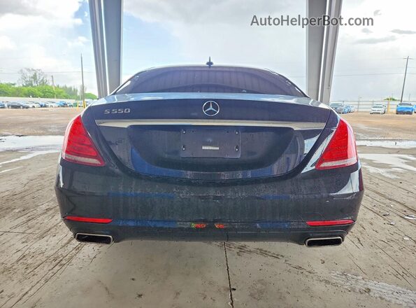 WDDUG8CB5HA326171 2017 MERCEDES-BENZ S Black Widok z tyłu